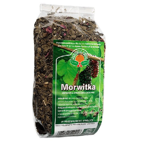 Morwitka (morwa biała) herbatka owocowo-ziołowa 100g natura wita