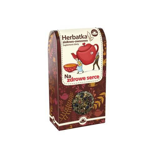 Herbatka ziołowo-owocowa na zdrowe serce 80g natura wita