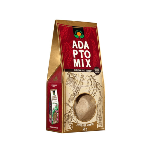 Adaptomix (żeń szeń, leuzea, różeniec) 50g Natura Wita