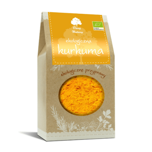 Ekologiczna kurkuma 200g Dary Natury