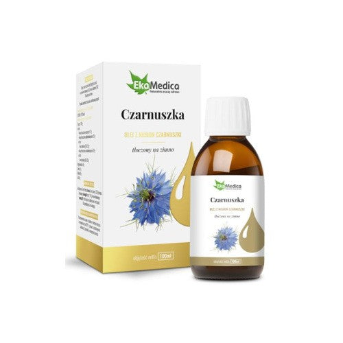 Olej z czarnuszki 100ml tłoczony na zimno - ekamedica