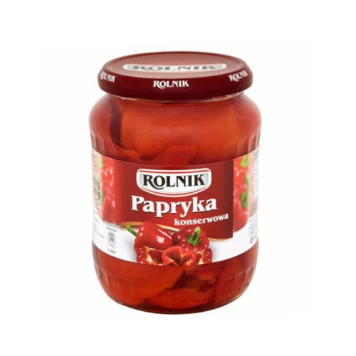 Papryka konserwowa 720ml Rolnik