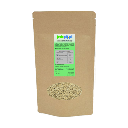Słonecznik łuskany 5kg - jedzpij