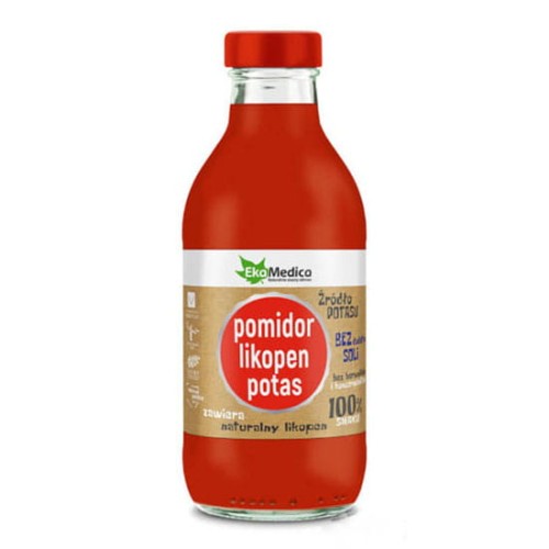 Sok pomidorowy "pomidor likopen potas" 300ml EkaMedica