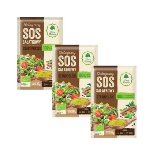 Sos do sałatek (sałatkowy) staropolski BIO 3x10g Dary Natury