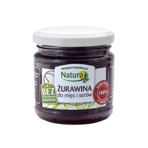 Żurawina do mięs i serów 220g polbioeco