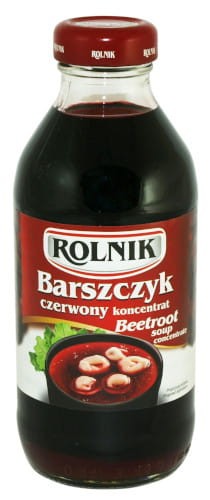 Barszczyk czerwony koncentrat 330ml Rolnik