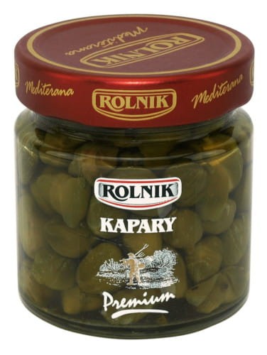 Kapary solone w kwaśnej zalewie 205g Rolnik
