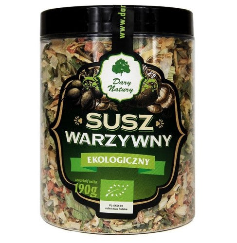 Susz warzywny ekologiczny 190g dary natury
