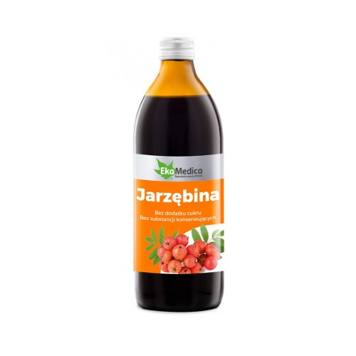 Sok  z jarzębiny 500 ml ekamedica