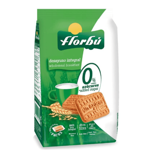 Ciastka bez dodatku cukru 350g Florbu