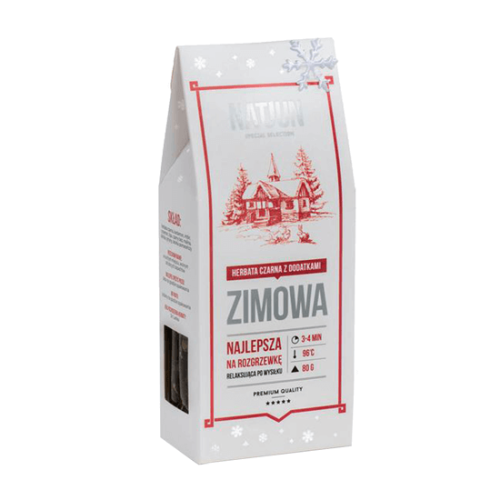 Herbata czarna zimowa 80g natjun