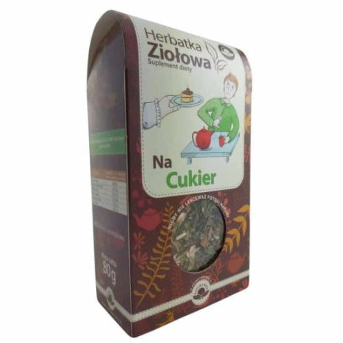 Herbatka ziołowa na cukier 80g Natura Wita