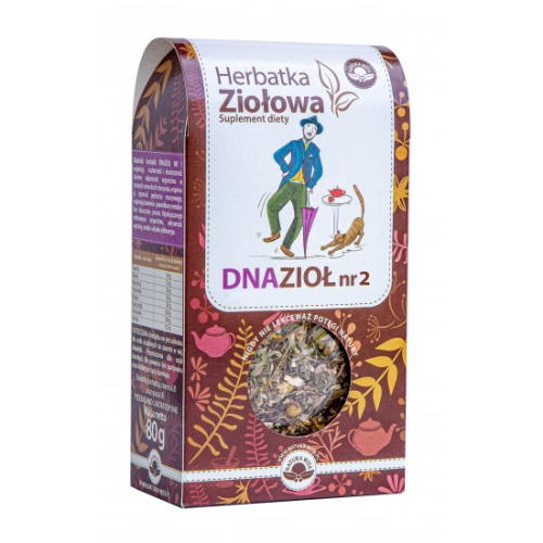 Herbatka ziołowa na dnę moczanową nr 2 80g natura wita