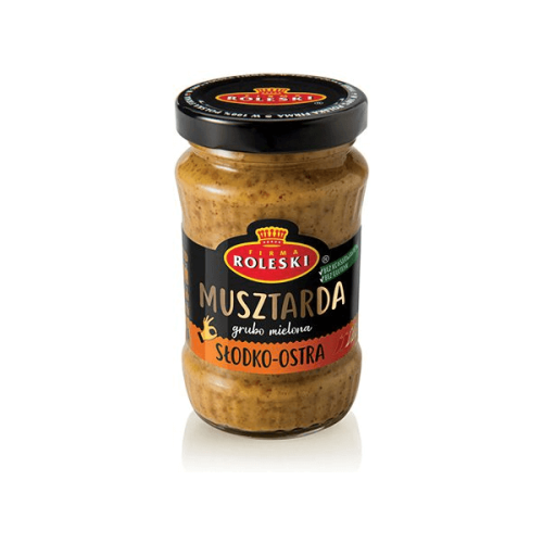 Musztarda Słodko-Ostra 175g Roleski