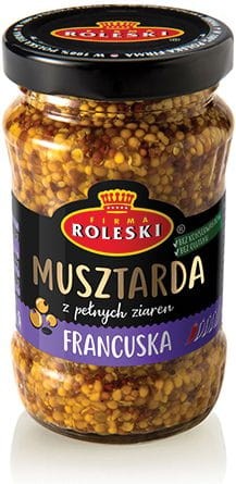 Musztarda francuska 175g Roleski