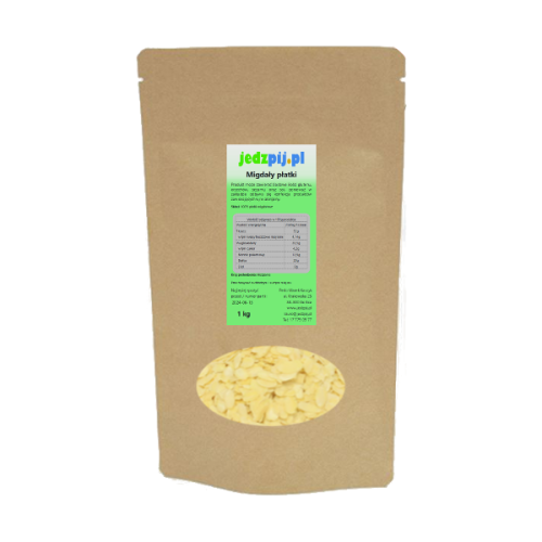 Płatki migdałowe 1kg - jedzpij